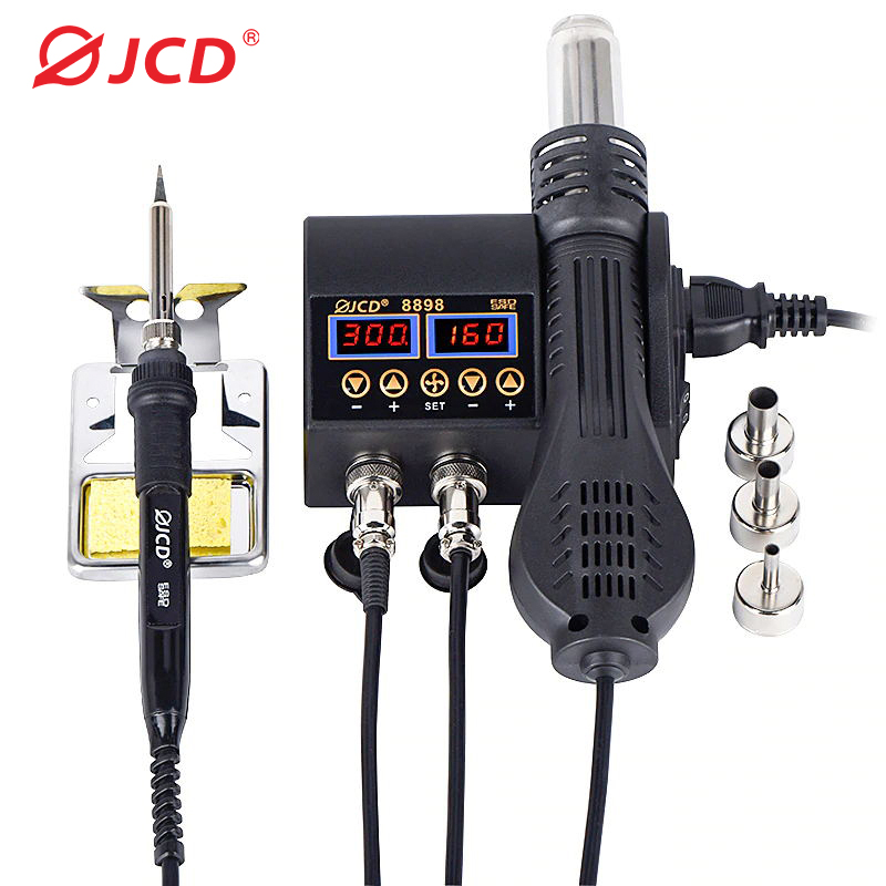 Smd Rework Station Hot Air Soldering 2 In 1 - 2 w 1 750W gorąca wiatrówka