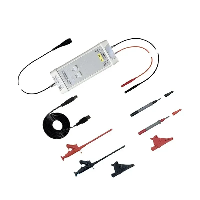 High Voltage Differential Probe 100Mhz 1300V - Nowy oscyloskop 1300V 100MHz Zestaw sond