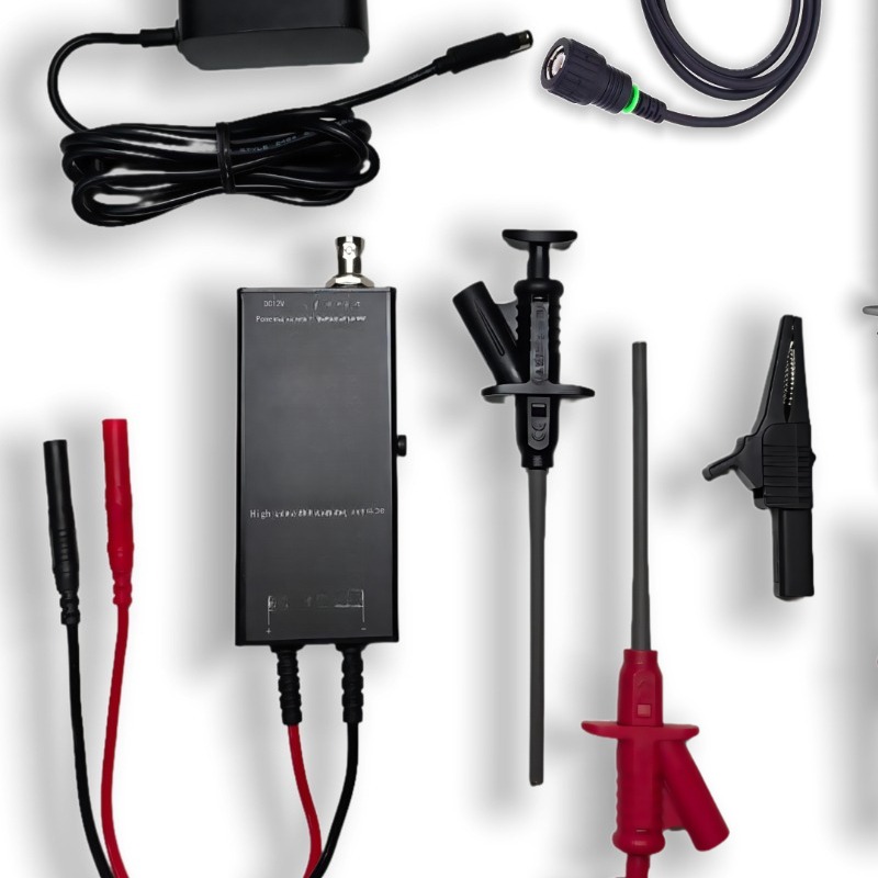 High Voltage Differential Probe 100Mhz 1300V - Sonda różnicowa izolowana wysokonapięciowo, pasmo przenoszenia