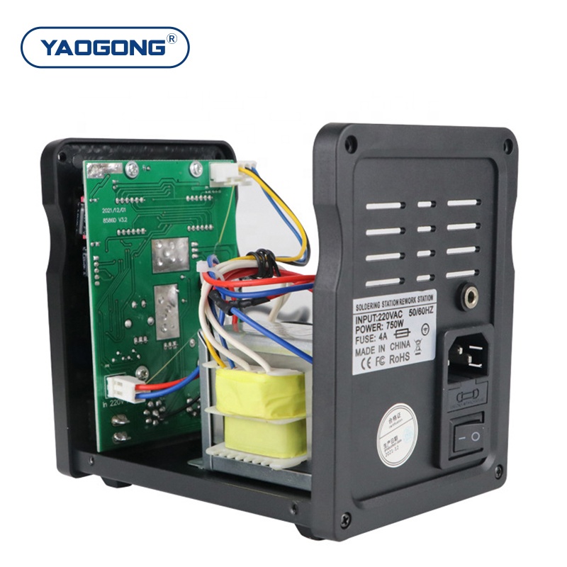 YAOGONG 8786D 2 w 1 Cyfrowa St – Smd Rework Station Hot Air Soldering 2 In 1 recenzja i cena