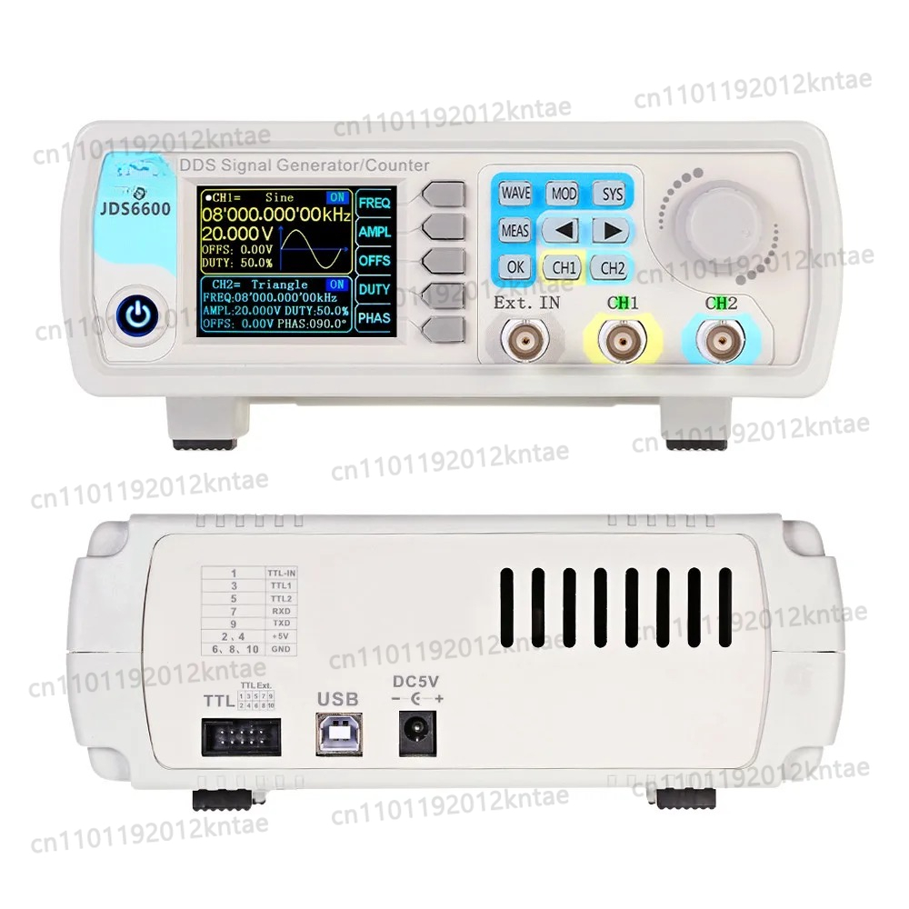 Generator sygnałów funkcyjnych – Dual Channel Arbitrary Waveform Function Generator 60Mhz recenzja i cena