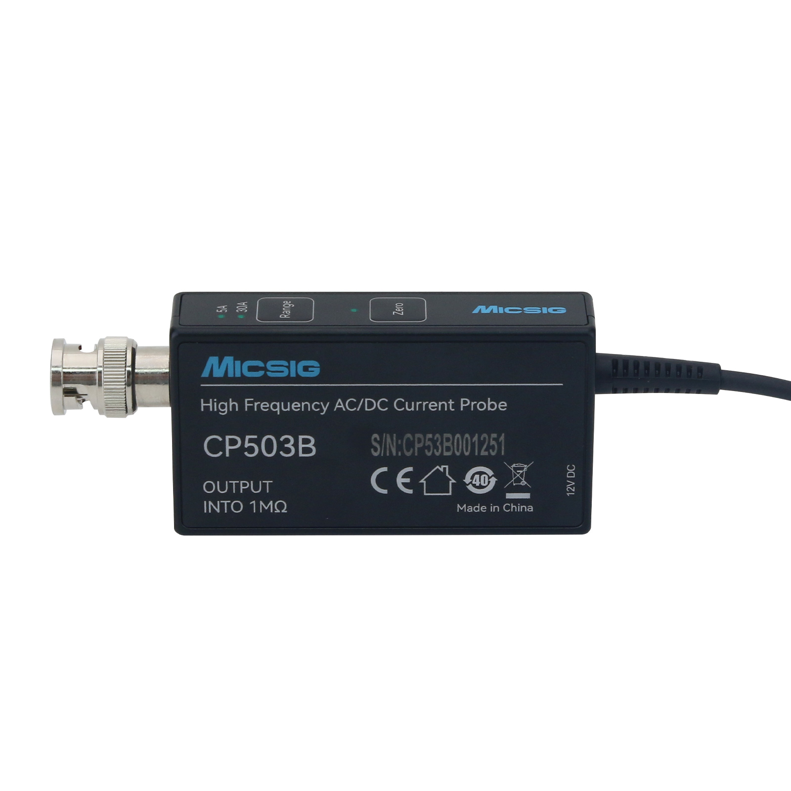 DOBRY Sonda prądowa Micsig CP5 – Current Probe Ac Dc 50Mhz Oscilloscope recenzja i cena