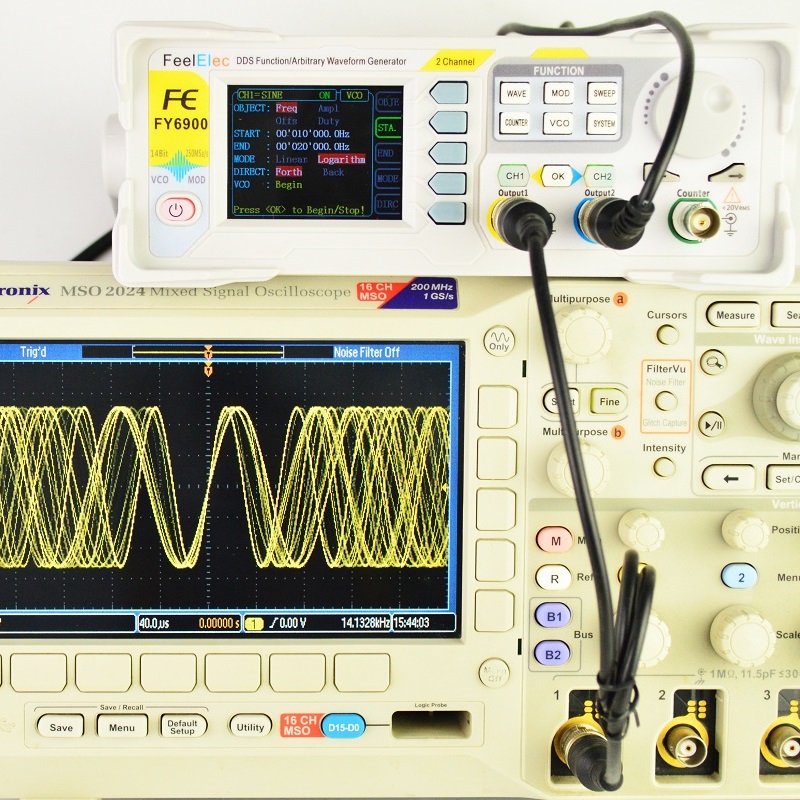 Feelelec FY6900 Generator Sygn – Dual Channel Arbitrary Waveform Function Generator 60Mhz recenzja i cena