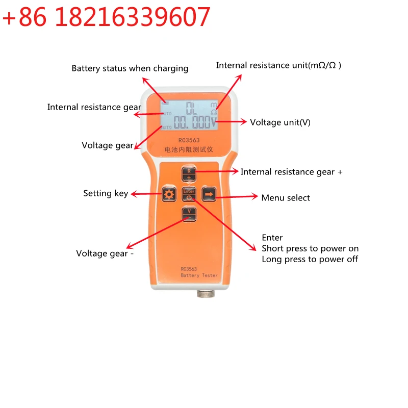TAO Nowy RC3563 Precyzyjny Mie – Battery Internal Resistance Tester Four Wire recenzja i cena