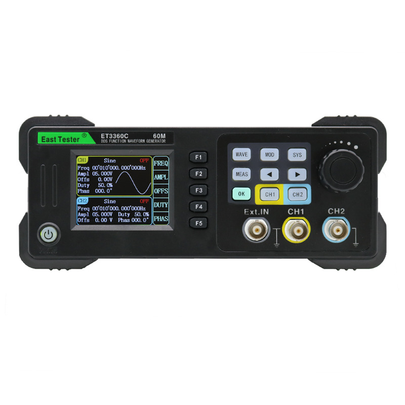 East Tester ET3320C ET3340C ET – Dual Channel Arbitrary Waveform Function Generator 60Mhz recenzja i cena